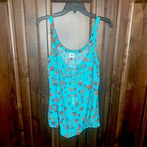 Cabi Turquoise Tassel Tank #5230